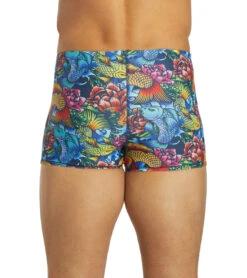 Irezumi Koi Square Leg Swimsuit -Family Swim Shop 5665943552168 multi 7a