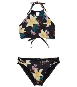 Billabong Girls' Wild Side Two Piece Bikini Set (Little Kid, Big Kid)