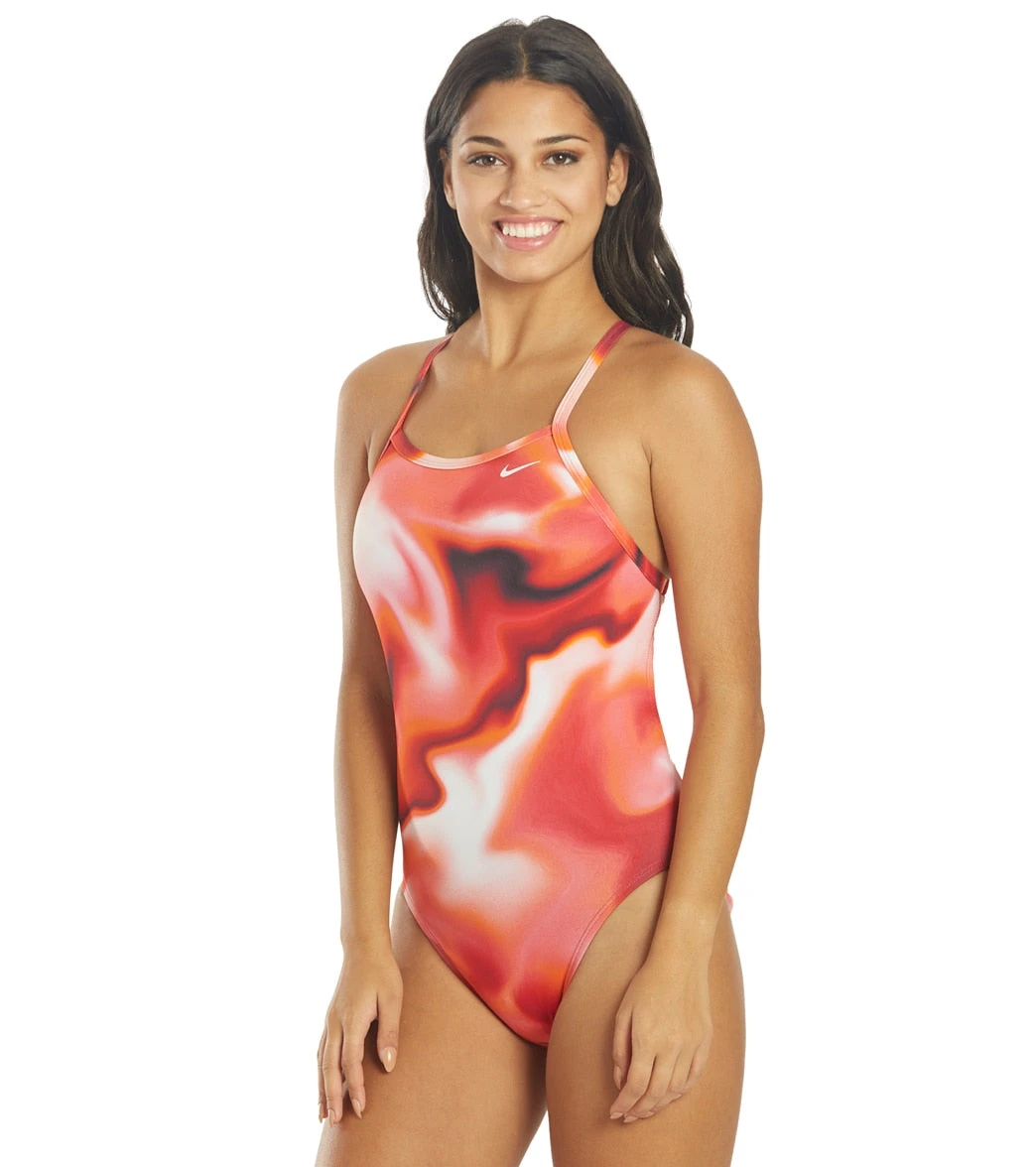 Nike Women's Amp Axis Racerback One Piece Swimsuit 7 Nike Women's Amp Axis Racerback One Piece Swimsuit - Image 5