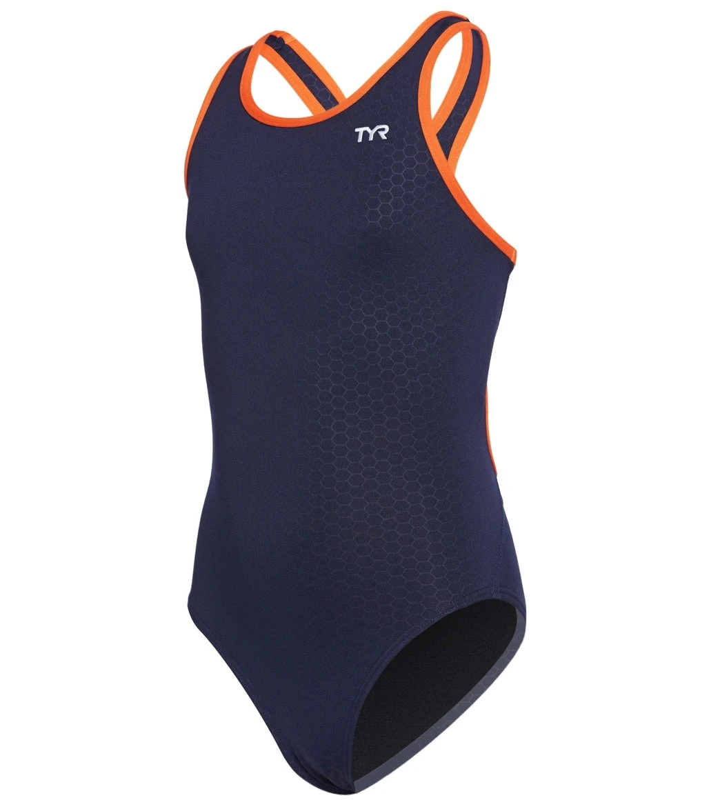 TYR Girls' Hexa Maxfit One Piece Swimsuit 3 TYR Girls' Hexa Maxfit One Piece Swimsuit