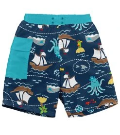 Boys' Octopus Swim Trunks W/Built-in Swim Diaper (Baby, Toddler)