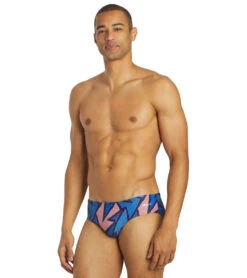 Spiffiez Comic Effects Brief Swimsuit -Family Swim Shop 5667104719016 redwhiteblue 4a