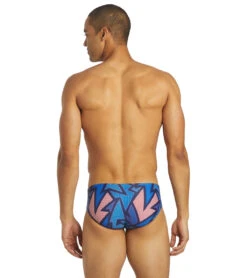 Spiffiez Comic Effects Brief Swimsuit -Family Swim Shop 5667104719016 redwhiteblue 5a