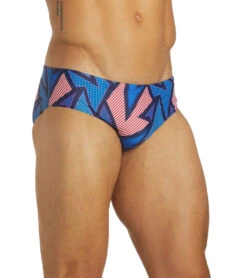 Spiffiez Comic Effects Brief Swimsuit -Family Swim Shop 5667104719016 redwhiteblue 6a