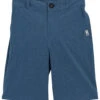 Quiksilver Boys' Union Heather Amphibian 14" Shorts (Toddler, Little Kid) -Family Swim Shop 5667189227688 stellar 1a