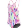 FUNKITA Toddler Girls' Heart Splatter One Piece Swimsuit -Family Swim Shop 5668088316072 whitepinkpurple 1a