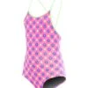 FUNKITA Toddler Girls' Daisy Dots One Piece Swimsuit