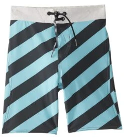 Volcom Boys' Stripey Elastic Boardshort (Toddler, Little Kid, Big Kid)