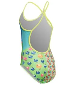 TURBO Girls' Owls One Piece Swimsuit -Family Swim Shop 5668892377256 multi 2a
