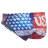 TURBO Men's USA Painting Water Polo Brief -Family Swim Shop 5668906500264 navy 1a