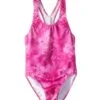 Girls' Starburst Racer Back One Piece Swimsuit (Big Kid)