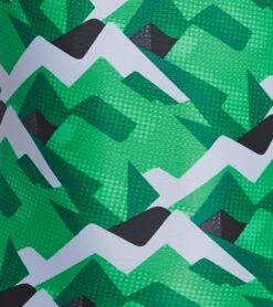 XtraSleek Eco Girls' Denali DBX Back One Piece Swimsuit -Family Swim Shop 5669349523624 green 3a