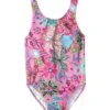Girls' Topsy Turvy Basic Tank One Piece Swimsuit (Toddler, Little Kid) -Family Swim Shop 5669351948456 pink 1a