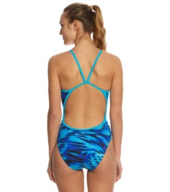 Supersonic One Piece Swimsuit (SwimOutlet Exclusive) -Family Swim Shop 5669681004712 blue 3a