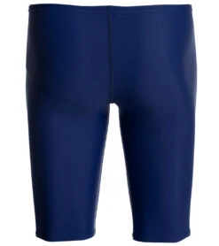 Speedo PowerFLEX Eco Solid Men's Jammer Swimsuit -Family Swim Shop 5670601031848 nauticalnavy 3a