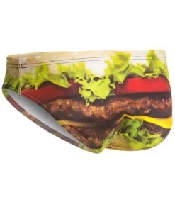 TURBO Men's Burger Water Polo Brief