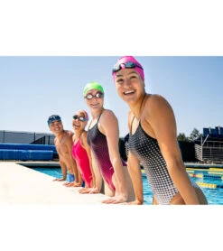 Molecule Thin Strap One Piece Swimsuit -Family Swim Shop 5670700581032 redblack 5a