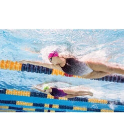 Molecule Thin Strap One Piece Swimsuit -Family Swim Shop 5670700581032 redblack 7a