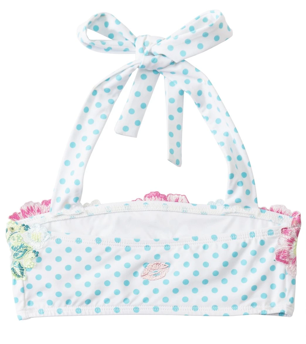 Girls' Garden Party Polka Dot Halter Top (7yrs-14yrs) 4 Girls' Garden Party Polka Dot Halter Top (7yrs-14yrs) - Image 2