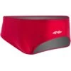 Xtra Life Lycra Solid Male Racer Brief Swimsuit -Family Swim Shop 5671673725096 red 1a