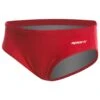 Solid Swim Brief Swimsuit Youth (22-28) -Family Swim Shop 5671756005544 red 1a