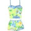 Girls' Hanalei Sunrise Surf Bottom Tankini Set (Toddler, Little Kid, Big Kid) 2 Girls' Hanalei Sunrise Surf Bottom Tankini Set (Toddler, Little Kid, Big Kid) -Family Swim Shop 5671793492136 hanaleisunrise 1a