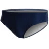 Solid Poly Racer Brief Swimsuit -Family Swim Shop 5671951171752 navy 1a