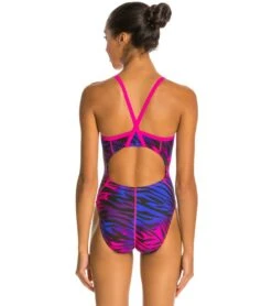Women's Fierce One Piece Swimsuit -Family Swim Shop 5672282128552 purple 3a