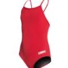 Arena Girls' Master MaxLife Thin Strap Micro Back One Piece Swimsuit 2 Arena Girls' Master MaxLife Thin Strap Micro Back One Piece Swimsuit -Family Swim Shop 5675116855464 red 1a