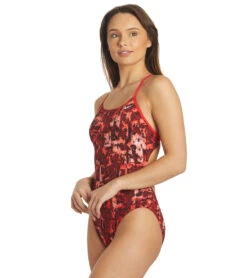 Nike Women's HydraStrong Fire Cut Out One Piece Swimsuit 11 Nike Women's HydraStrong Fire Cut Out One Piece Swimsuit -Family Swim Shop 5677666664616 universityred 5a