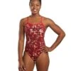 Nike Women's HydraStrong Fire Racerback One Piece Swimsuit -Family Swim Shop 5677669187752 universityred 1a