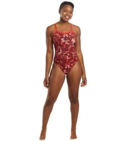 Nike Women's HydraStrong Fire Racerback One Piece Swimsuit 10 Nike Women's HydraStrong Fire Racerback One Piece Swimsuit -Family Swim Shop 5677669187752 universityred 4a