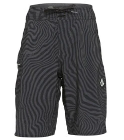 Volcom Boys' 17" Filbert Stripe Mod Boardshort (Little Kid)