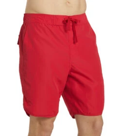 Men's Hybrid Board Short -Family Swim Shop 6215362085032 red 6a