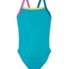 Speedo Girls' Solid Propel Back One Piece Swimsuit (Big Kid) 1 Speedo Girls' Solid Propel Back One Piece Swimsuit (Big Kid) -Family Swim Shop 6296793120936 ceramic 1a