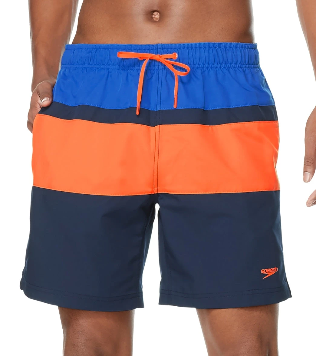 Speedo Active Men's 18" Color Blocked Redondo Edge Volley Short 3 Speedo Active Men's 18" Color Blocked Redondo Edge Volley Short
