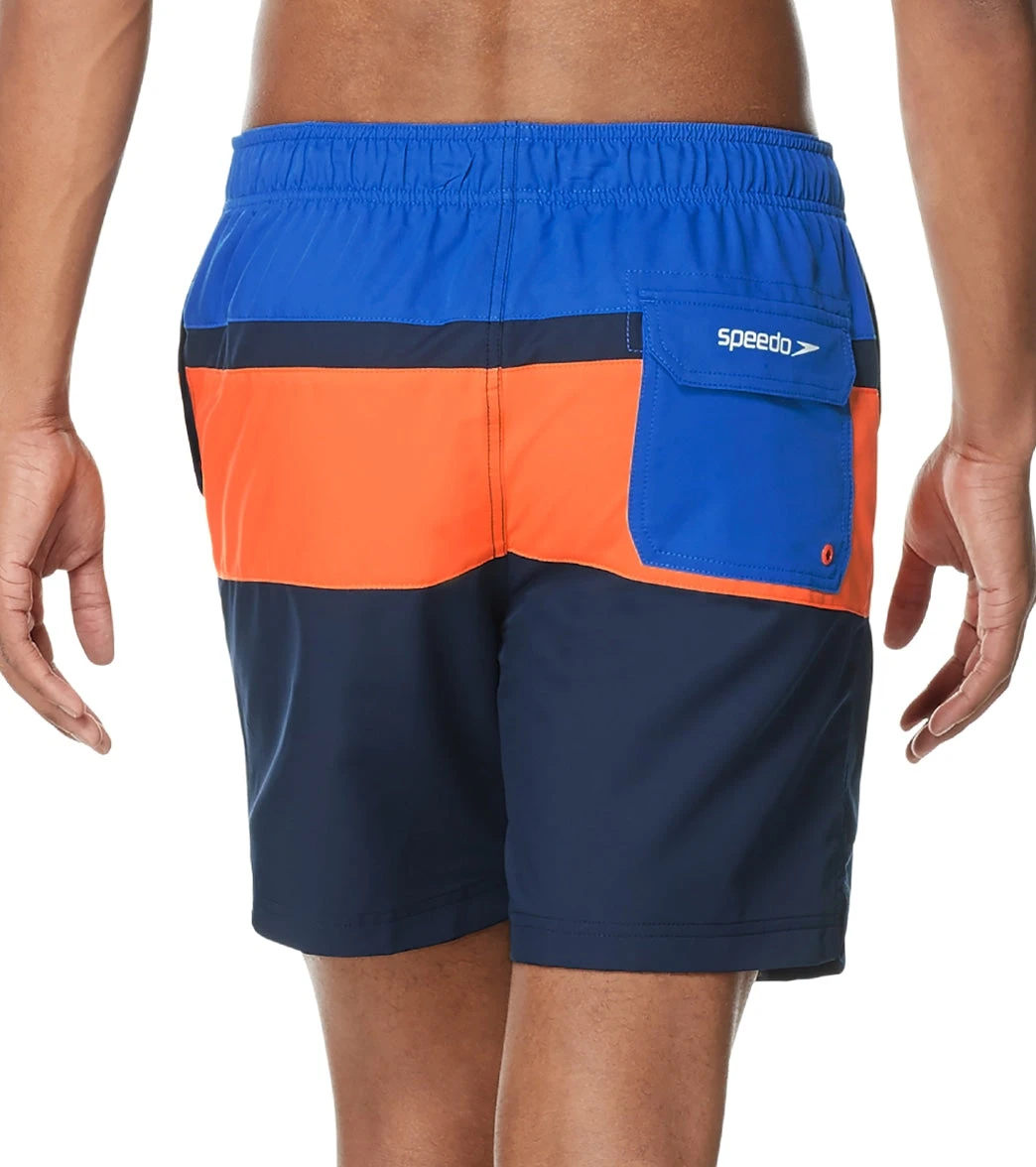 Speedo Active Men's 18" Color Blocked Redondo Edge Volley Short 5 Speedo Active Men's 18" Color Blocked Redondo Edge Volley Short - Image 3