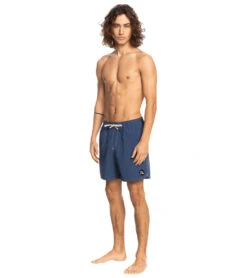 Quiksilver Men's Scallop Volley 17" Swim Trunk -Family Swim Shop 6628682825896 sargassosea 4a