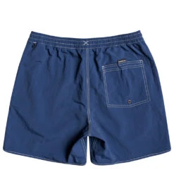 Quiksilver Men's Scallop Volley 17" Swim Trunk -Family Swim Shop 6628682825896 sargassosea 7a