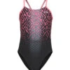 TYR Girls' Odyssey Cutoutfit One Piece Swimsuit -Family Swim Shop 6663787544744 pink 1a