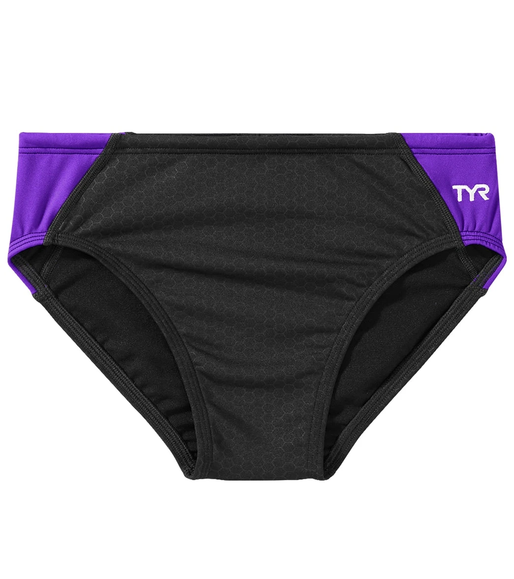 TYR Boys' Hexa Blade Racer Brief Swimsuit 3 TYR Boys' Hexa Blade Racer Brief Swimsuit