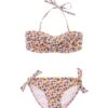 Girls' Leopard Love Two Piece Bandeau Bikini Set (Toddler, Little Kid, Big Kid) -Family Swim Shop 6747572928680 pink 1a