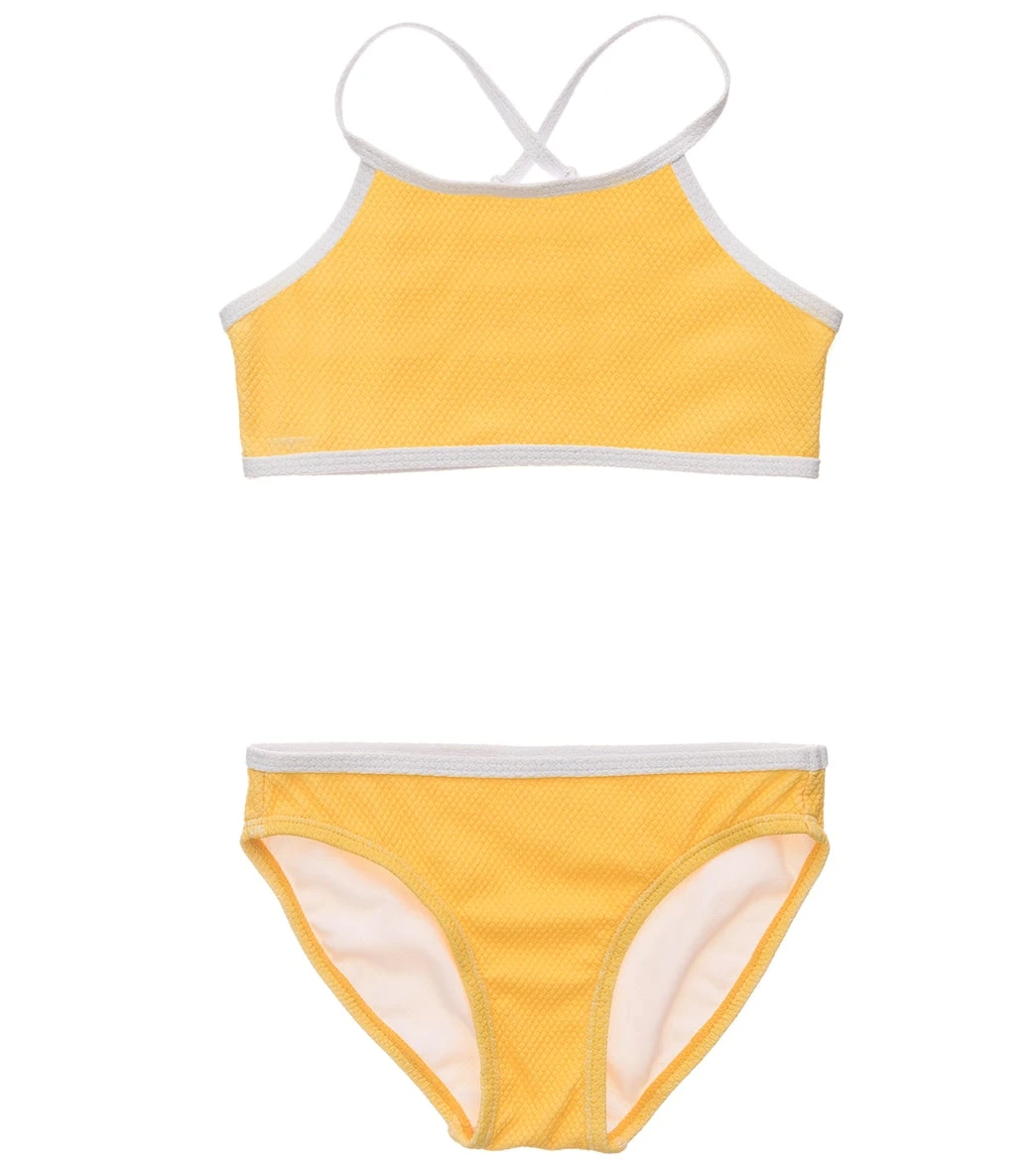 Girls' Marigold Sports Two Piece Bikini Set (Big Kid) 3 Girls' Marigold Sports Two Piece Bikini Set (Big Kid)
