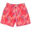 Boys' Tropical Punch Volley Swim Trunk (Toddler, Little Kid, Big Kid) -Family Swim Shop 6747578007720 red 1a