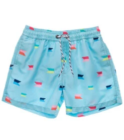 Boys' Maritime Fliers Volley Swim Trunk (Toddler, Little Kid, Big Kid)