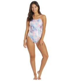 Unicorn Dreams Foil Micro Back One Piece Swimsuit 10 Unicorn Dreams Foil Micro Back One Piece Swimsuit -Family Swim Shop 6761084289192 bluemulti 4a
