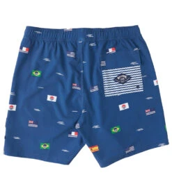 Billabong Men's USOA Flag Layback Boardshort -Family Swim Shop 6926311489704 darkblue 2a