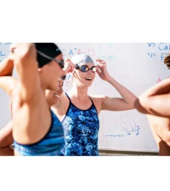 Cogent Thin Strap One Piece Swimsuit -Family Swim Shop 6942386847912 red 7a