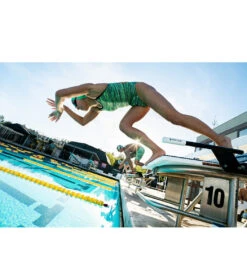 Drift Thin Strap One Piece Swimsuit -Family Swim Shop 6942387339432 red 9a