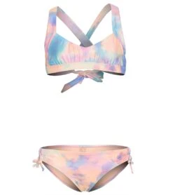 Girls' Beach Life Two Piece Bikini Set (Big Kid)